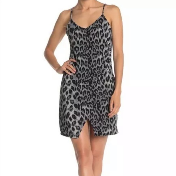free press Dresses & Skirts - 🔥3/$10 NWT Free Press Grey Leopard Dress